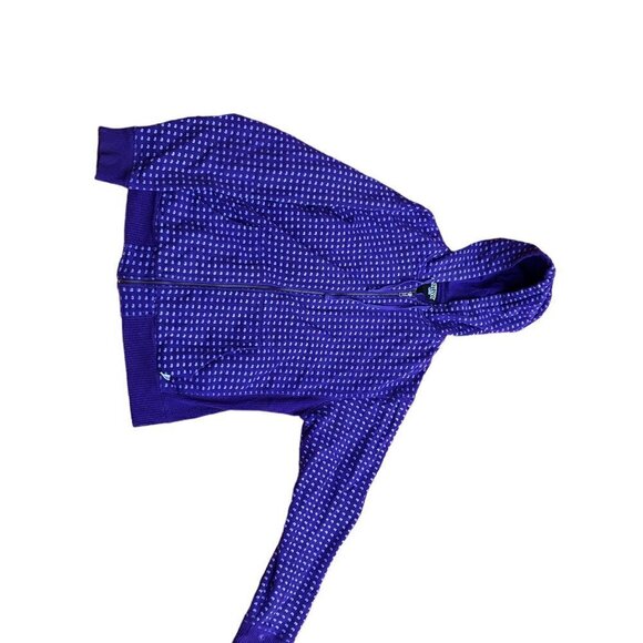 Vintage Stussy Monogram Hoodie XL Purple - Picture 6 of 13